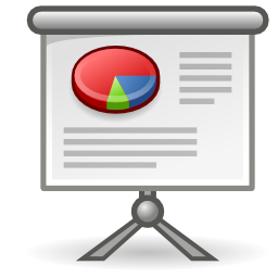 Download free office presentation icon